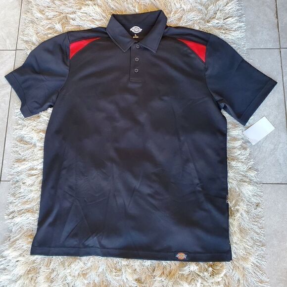 DICKIES Button Down Shirt Short Sleeve Size Large Work Shirt Lot of 3 - Picture 5 of 7